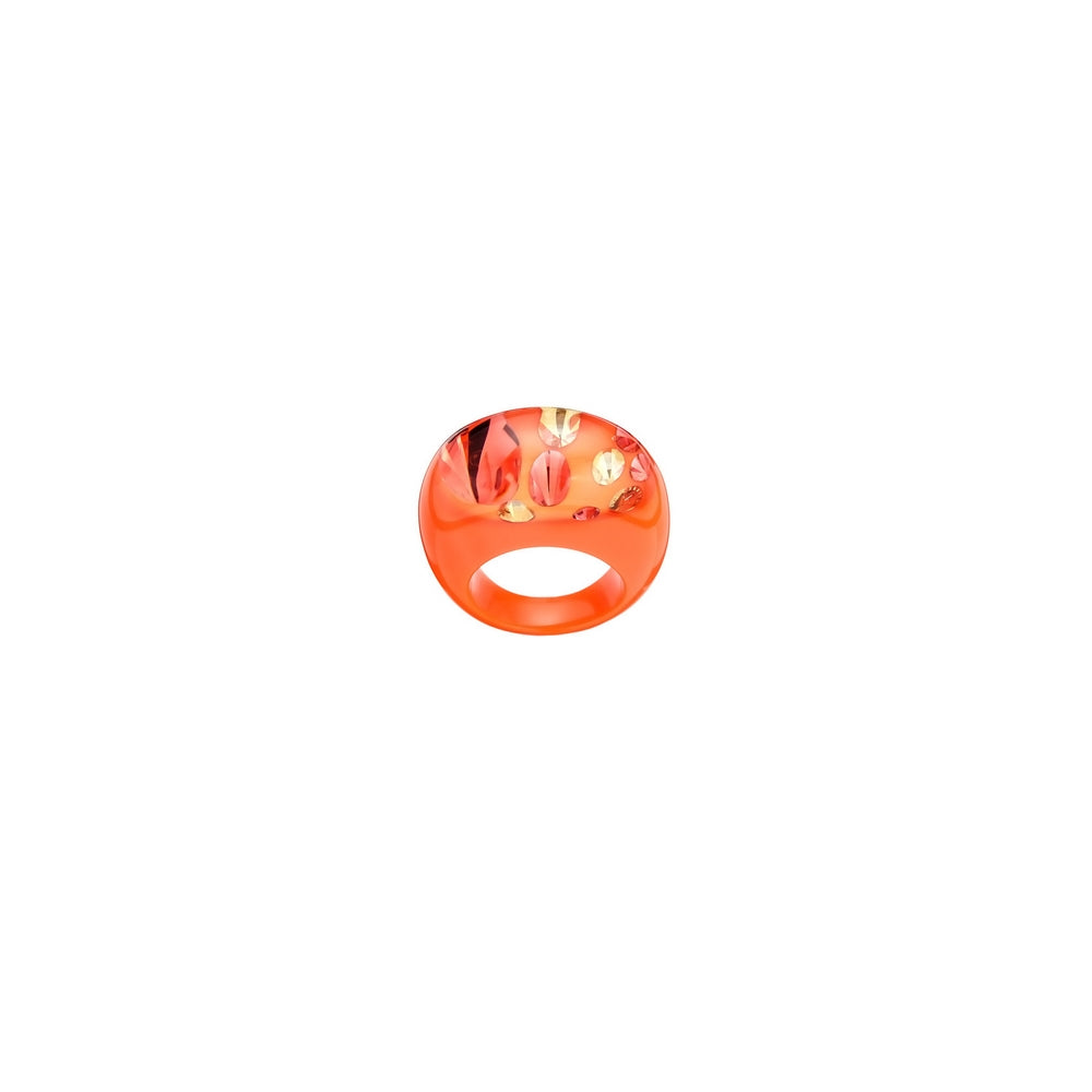 bague star orange fluo